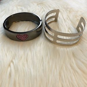 2 Cuff Bracelets